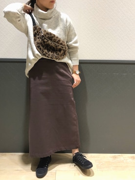 つちさん(レディース・160cm)の冬コーディネート