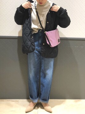 つちさん（レディース・160cm）の冬コーディネート