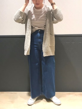 つちさん（レディース・160cm）の春コーディネート