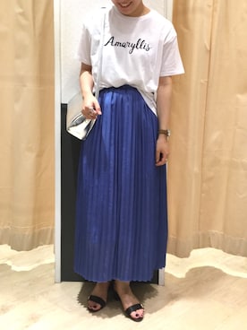 つちさん（レディース・160cm）の夏コーディネート