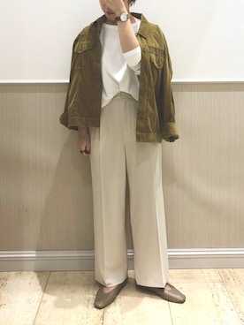 つちさん（レディース・160cm）の秋コーディネート