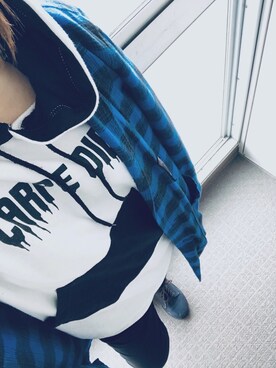 「milady（ミレディ）のアイテム」を使った、R!NAさん（レディース・157cm）の春コーディネート