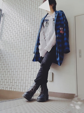 「milady（ミレディ）のアイテム」を使った、R!NAさん（レディース・157cm）の春コーディネート