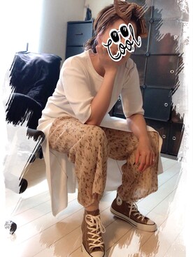 NA→☆さん（レディース・156cm）の秋コーディネート