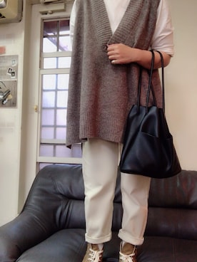 「CREA（クレア）のアイテム」を使った、NA→☆さん（レディース・156cm）の秋コーディネート