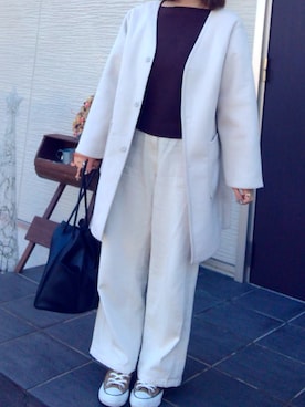 NA→☆さん(レディース・156cm)の秋コーディネート