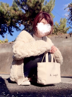NA→☆さん(レディース・156cm)の冬コーディネート