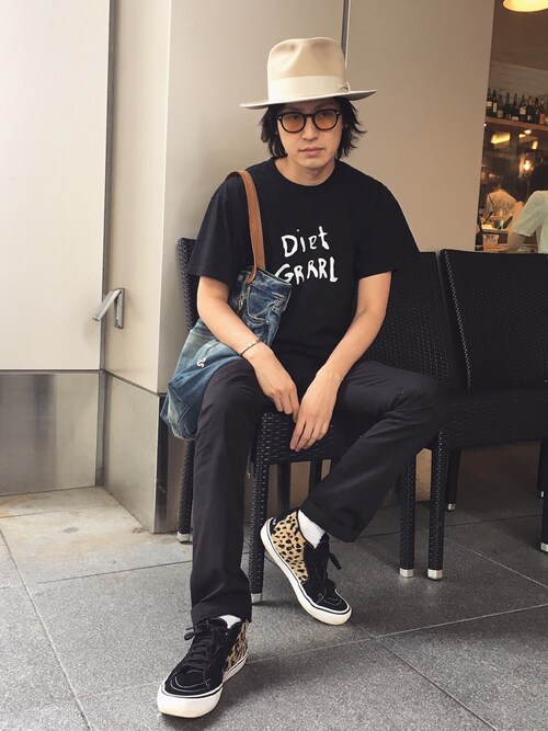 Akihiro Hachiya Vansのスニーカーを使ったコーディネート Wear