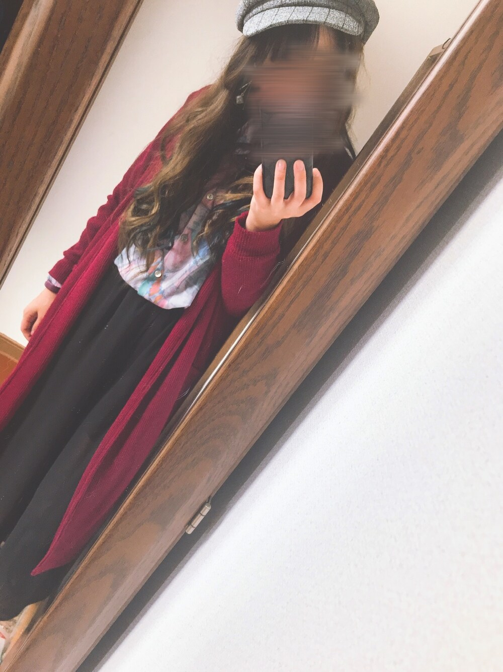 「プチプラ、高身長女子」｜「インスタの広告ででてきた韓国通販のアイテム（シャツ/ブラウス、その他）」を使った、ぱんのみみさん（レディース・167cm）の冬コーディネートの1枚目の写真