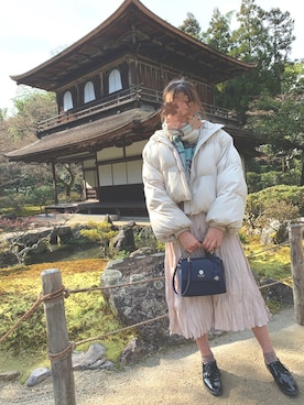 「PAUL&JOE（ポールアンドジョー）のアイテム（バッグ）」を使った、lovellyさん（レディース・160cm）の冬コーディネート