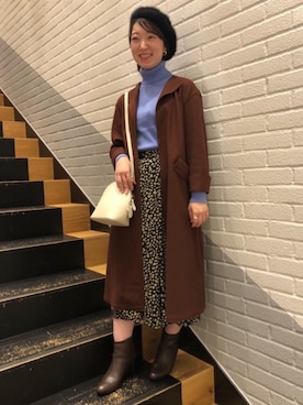 佐野 優里菜さん（レディース・158cm）の秋コーディネート