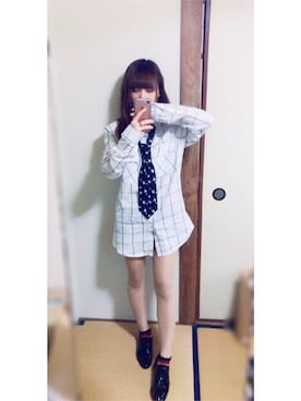 「ZARA MAN」｜「アイテム（その他）」を使った、メイさん（レディース・151cm）の春コーディネート