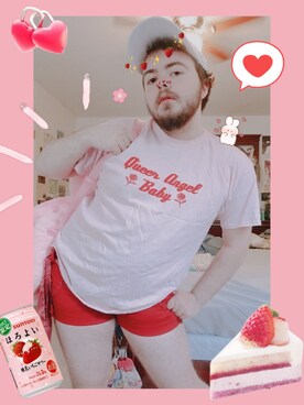 「LGBT」｜꒰ 🍮 ꒱ ↬ speedさん（メンズ・153cm）の春コーディネート