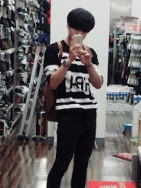 「hba」｜루さん（メンズ・166cm）の春コーディネート
