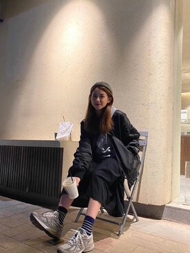 「:CHOCOOLATEのアイテム（ジャケット/アウター）」を使った、yomiyomiyomiさん（レディース・155cm）の冬コーディネート