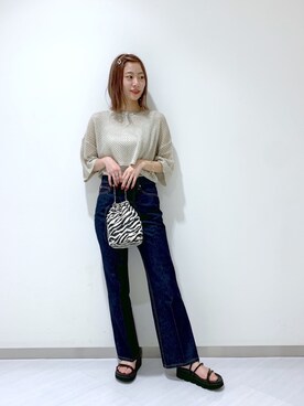 さとめぐさん(レディース・159cm)の春コーディネート