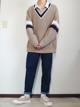 ひろきさん(メンズ・168cm)の冬コーディネート