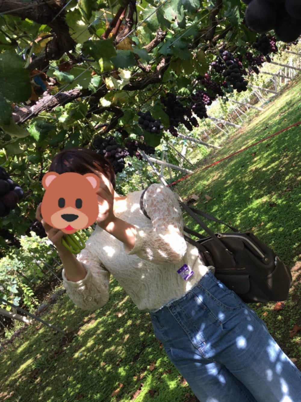 「ITS'DEMOのアイテム（トップス、ホワイト系）」を使った、き美 さんさん（レディース・155cm）の秋コーディネートの1枚目の写真