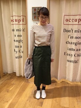 「coenスタッフスタイリング」｜「アイテム（レッグウェア）」を使った、みかさん（レディース・160cm）の夏コーディネート