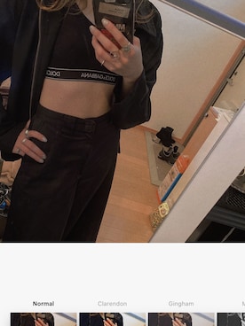 「Paul Smith（ポールスミス）のアイテム（ブルゾン）」を使った、maiさん（レディース・158cm）の春コーディネート