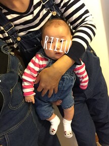 OLD NAVY | ボーダーロンパース(ロンパース)