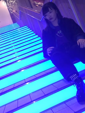 「M.Y.O.B（エム.ワイ.オー.ビー）のアイテム（トップス）」を使った、Tomさん（レディース・165cm）の冬コーディネート