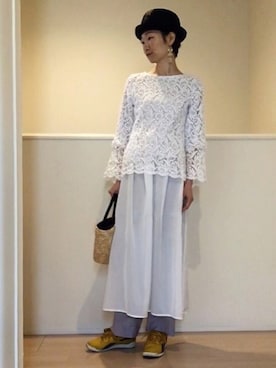 めんめさんさん（レディース・163cm）の夏コーディネート