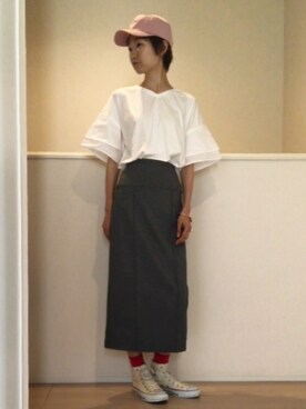 めんめさんさん(レディース・163cm)の夏コーディネート