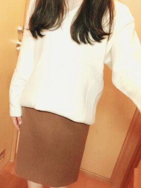 RINさん（レディース・157cm）の冬コーディネート