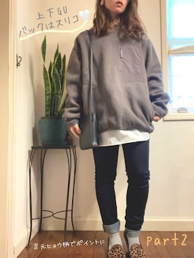 「VINTAGE（ヴィンテージ）のアイテム（パンプス）」を使った、nagiさん（レディース・154cm）の秋コーディネート