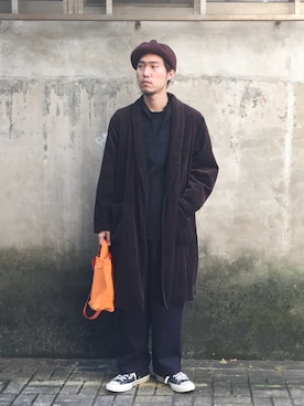 「GOWN」｜Alan Alanさん（メンズ・178cm）の春コーディネート