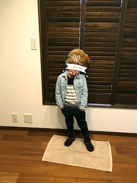 りくさん（キッズ・110cm）の冬コーディネート