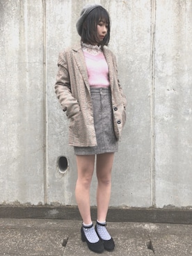 같은さん（レディース・153cm）の春コーディネート