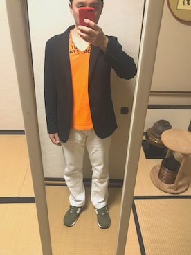 ネギっ子さん（メンズ・161cm）の秋コーディネート