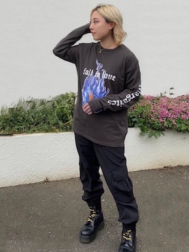 瀧澤優花さん（レディース・158cm）の春コーディネート