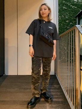 瀧澤優花さん(レディース・158cm)の夏コーディネート