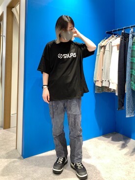 瀧澤優花さん(レディース・159cm)の春コーディネート