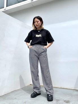 瀧澤優花さん（レディース・159cm）の春コーディネート