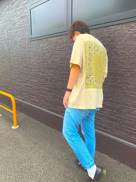 「HAV-A-HANK（ハバハンク ）のアイテム（トップス）」を使った、syoutarospkczさん（メンズ・185cm）の夏コーディネート