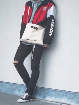 りゅーしんさん(メンズ・170cm)の春コーディネート