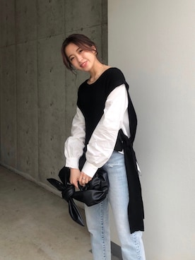 riendaofficialさん（レディース）の春コーディネート