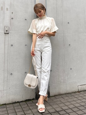 riendaofficialさん（レディース）の夏コーディネート