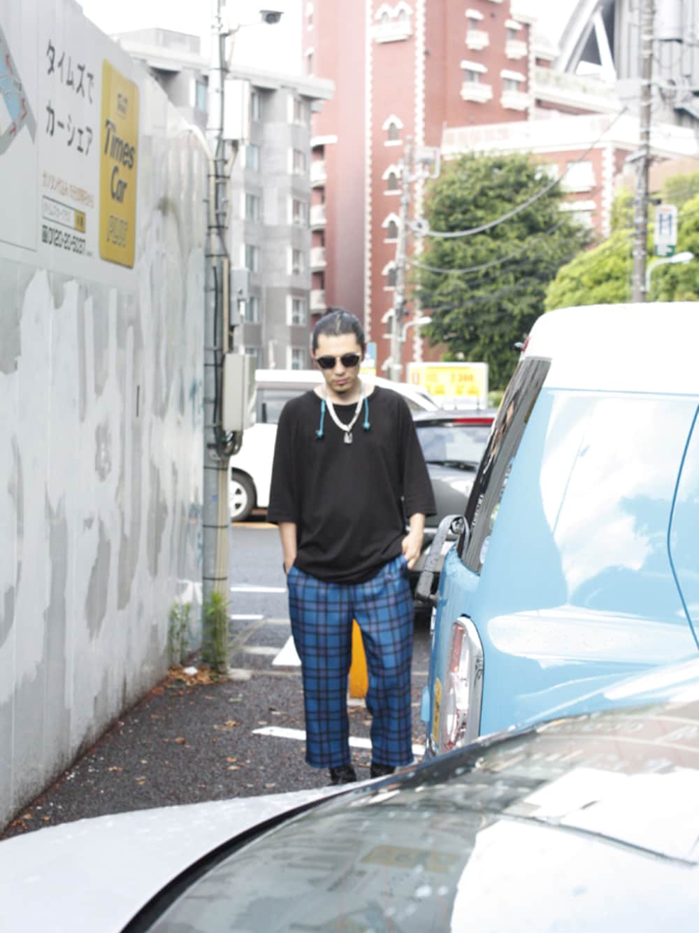 「SEDITIONARIES、deadman、H＞FRACTAL、MINDAID」｜「DEADMANのMINDAID × DEADMAN × H>FRACTAL（ネックレス、その他）」を使った、H>FRACTALさん（メンズ・180cm）の夏コーディネートの1枚目の写真