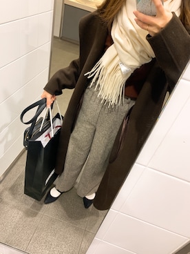 「BALLSEY（ボールジィ）のアイテム（その他アウター）」を使った、gagaさん（レディース・152cm）の冬コーディネート