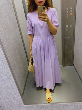 「DRWCYS（ドロシーズ）のアイテム（ワンピース/ドレス）」を使った、gagaさん（レディース・152cm）の夏コーディネート