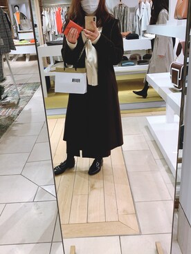 「BALLSEY（ボールジィ）のアイテム（その他アウター）」を使った、gagaさん（レディース・152cm）の冬コーディネート