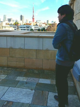 「ace.（エース）のアイテム」を使った、Toshikiさん（メンズ・171cm）の冬コーディネート