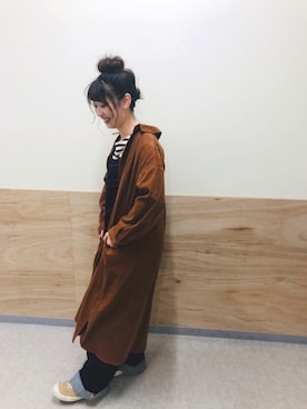 あらいみきさん（レディース・158cm）の秋コーディネート