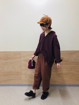 あらいみきさん（レディース・158cm）の秋コーディネート