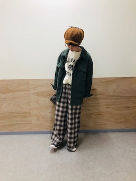 あらいみきさん（レディース・158cm）の秋コーディネート